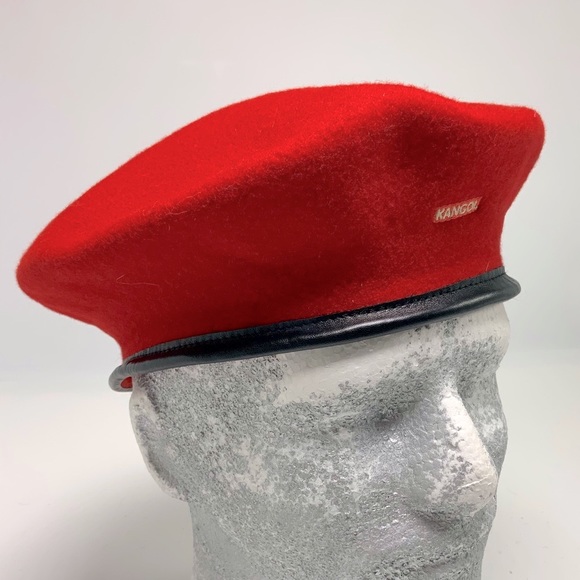 Kangol | Accessories | Mens Kangol Red Wool Monty Beret Hat | Poshmark